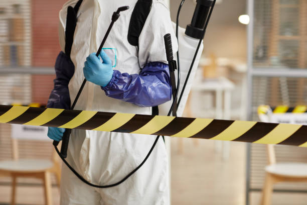 Professional Blood Cleanup technician working in Laura, OH